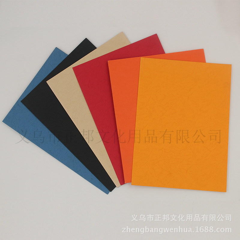 Factory Wholesale Customized A4 Dermatoglyph Paper Quality Folder L-Shaped File Pocket Business Card Report Cover Learning Office Storage