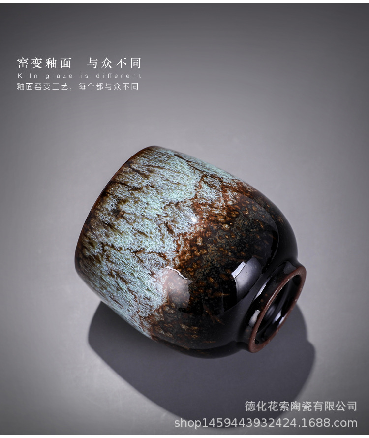 Tea Set Kiln Baked Tianmu Rabbit Hair Writing Brush Glaze Jianzhan Ceramic Single Cup Teacup Tea Cup Master Cup Tea Bowl Tea Set Kiln Baked Tianmu Rabbit Hair Writing Brush Glaze Jianzhan Ceramic Single Cup Teacup Tea Cup Master Cup Tea Bowl