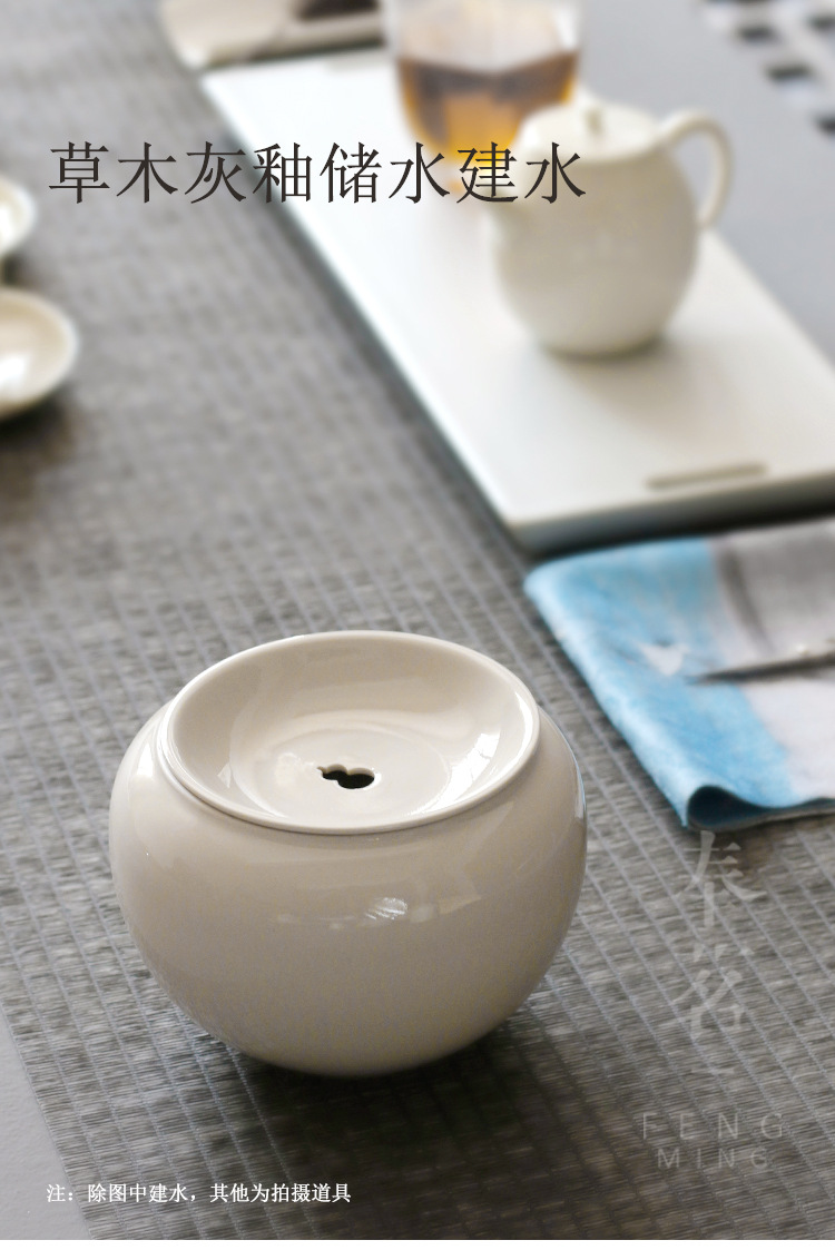 Ceramic Jianshui Mu Gu Ash Jianshui Eggshell Tea Basin Writing-Brush Washer Tea Leaf Bucket Kung Fu Tea Accessories Ceramic Jianshui Mu Gu Ash Jianshui Eggshell Tea Basin Writing-Brush Washer Tea Leaf Bucket Kung Fu Tea Accessories