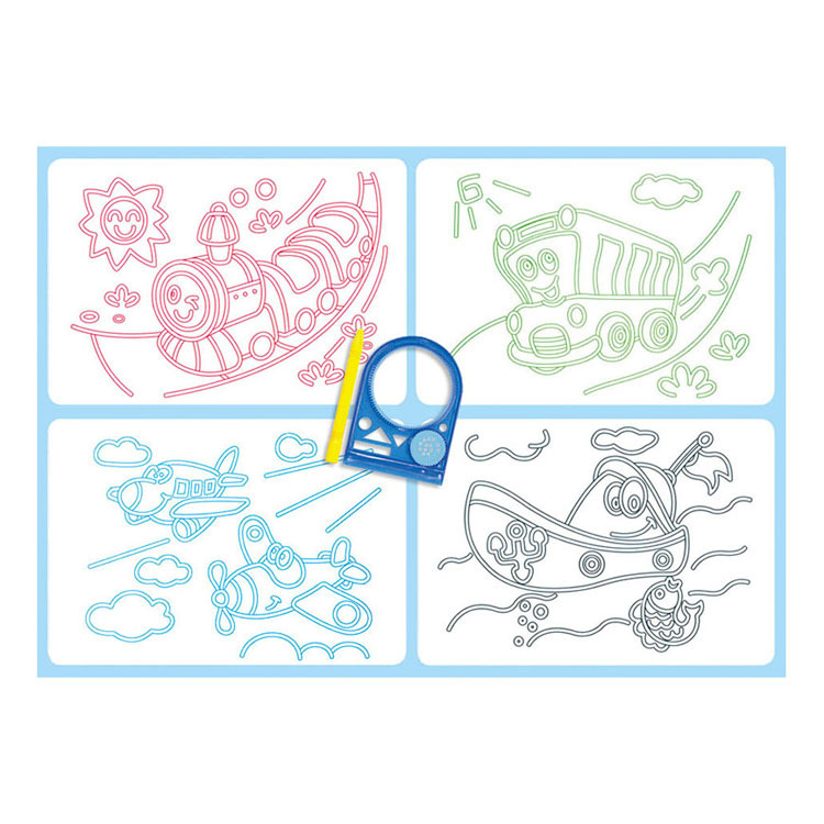 Children's Magnetic Drawing Board Accessories Wholesale Drawing and Writing Board Tools Multiple Types of Magnetic Seal Brush Template Toys Children's Magnetic Drawing Board Accessories Wholesale Drawing and Writing Board Tools Multiple Types of Magnetic Seal Brush Template Toys