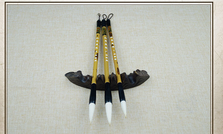 Factory Sales Writing Brush Boutique Calligraphy Materials Ruyi Doubled Both Calligraphy Gel Ink Pen Wholesale School Training Class Pen