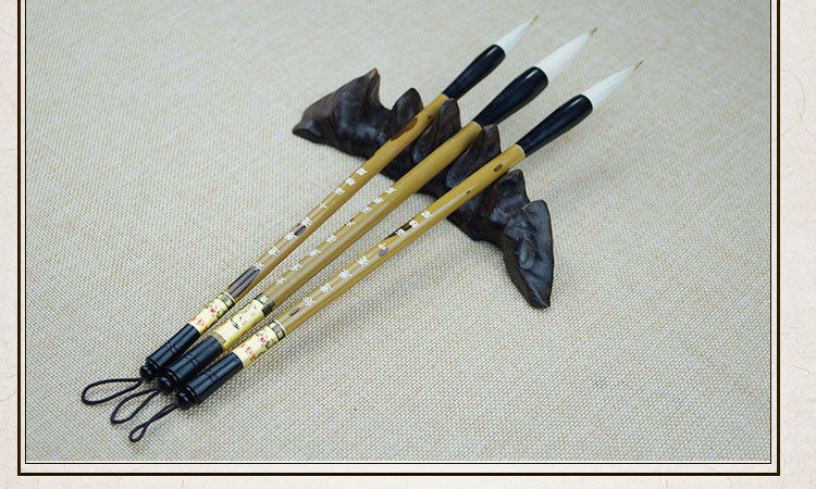 Factory Sales Writing Brush Boutique Calligraphy Materials Ruyi Doubled Both Calligraphy Gel Ink Pen Wholesale School Training Class Pen
