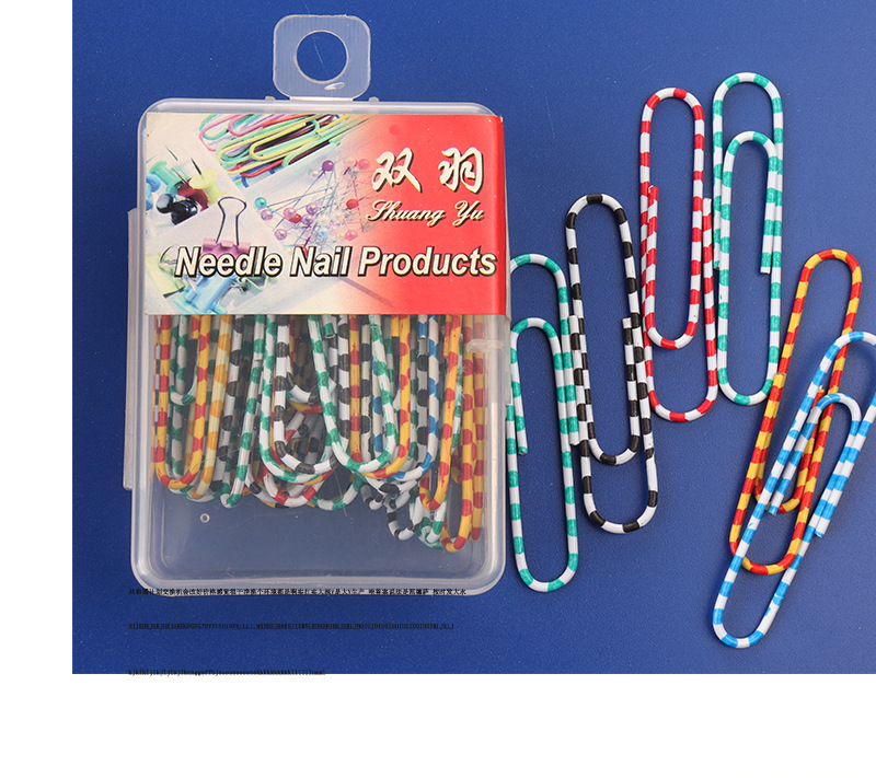 Manufacturer direct shot silver nickel plated color paper clip 50 mm zebra print - metal paper clip material fixation needle Manufacturer direct shot silver nickel plated color paper clip 50 mm zebra print - metal paper clip material fixation needle