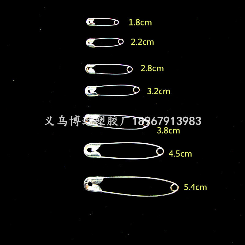 Brooch Safety Brooch Wedding dress studio small paper clip Simple old-styled small size brooch children's Brooch Safety Brooch Wedding dress studio small paper clip