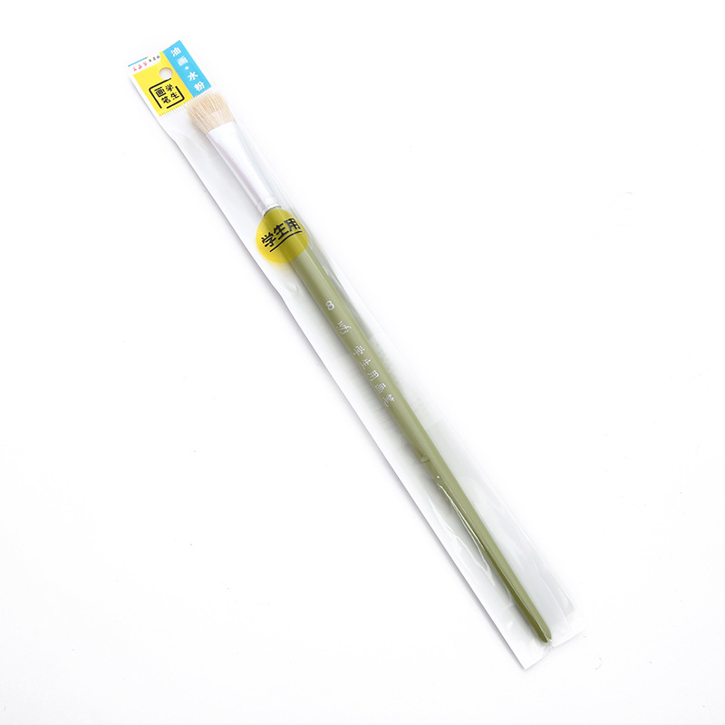 Spot water chalk single student brush no. 1-8 single brush manufacturer direct selling watercolor brush oil brush wholesale Spot water chalk single student brush no. 1-8 single brush manufacturer direct selling watercolor brush oil brush wholesale
