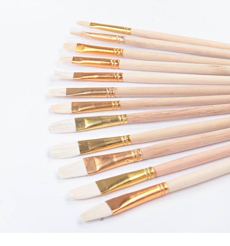 Weizhuang Wool Fluoresent Marker No Pen P Pen S Pen T Pen Wool Water Chalk Oil Painting Brush Writing Brush for Craft Ceramic Painting