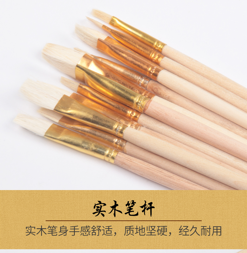 Weizhuang Wool Fluoresent Marker No Pen P Pen S Pen T Pen Wool Water Chalk Oil Painting Brush Writing Brush for Craft Ceramic Painting