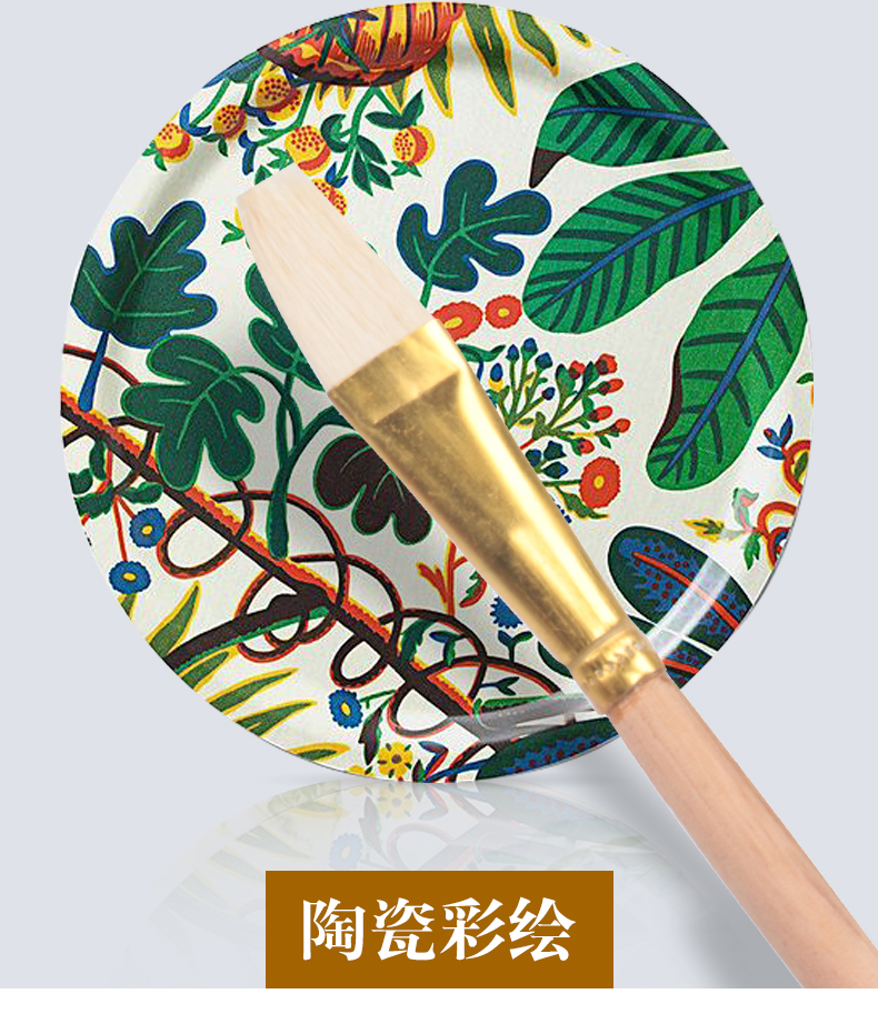 Weizhuang Wool Fluoresent Marker No Pen P Pen S Pen T Pen Wool Water Chalk Oil Painting Brush Writing Brush for Craft Ceramic Painting