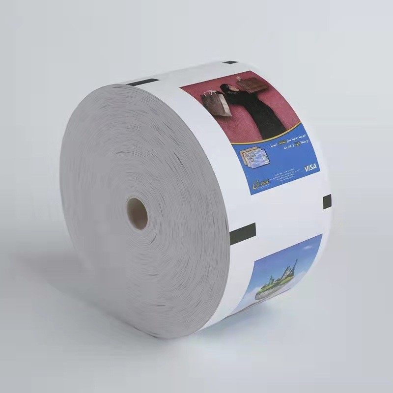 Printing Customization 80*80 Cash Register Printing Paper 80mm Thermosensitive Paper Bank ATM Machine Bill Printing Paper Printing Customization