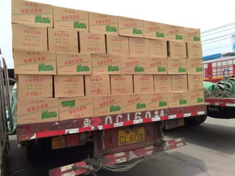 Factory Direct Sales Cash Register Paper Thermal Paper Cash Register Meituan Takeaway Receipt Paper Card Reader Poss Paper Printing Paper