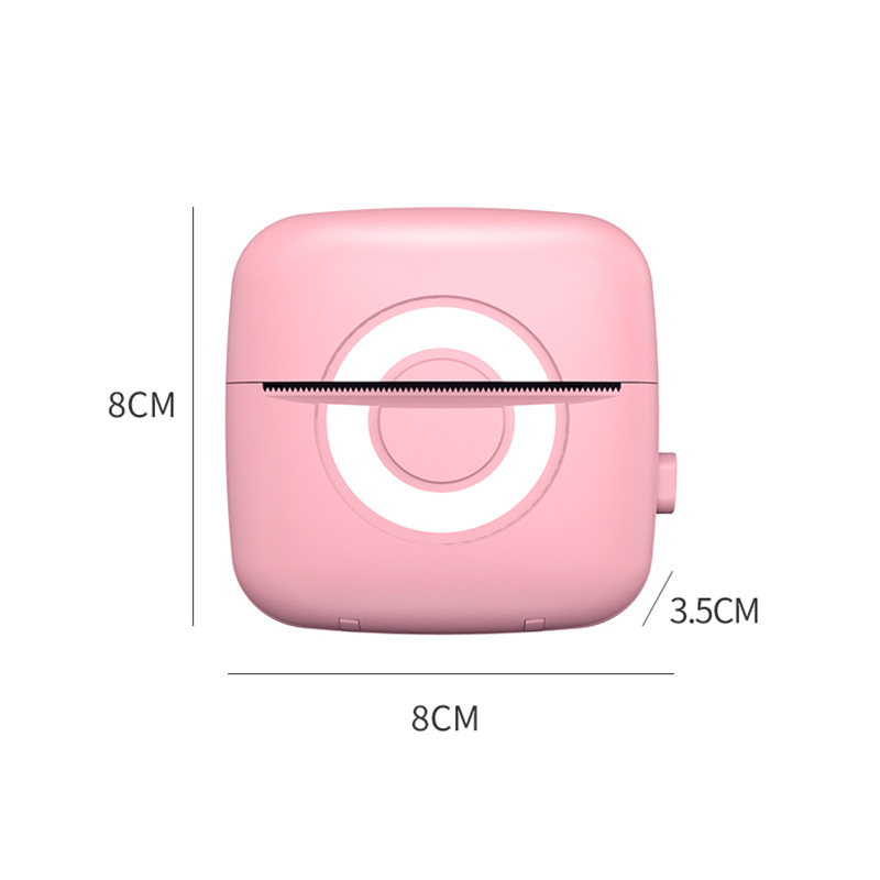 AI Intelligent Error Correction Printer Mini-Portable Pocket Home Portable Labeling Machine without Manual Copy Organize Fantastic