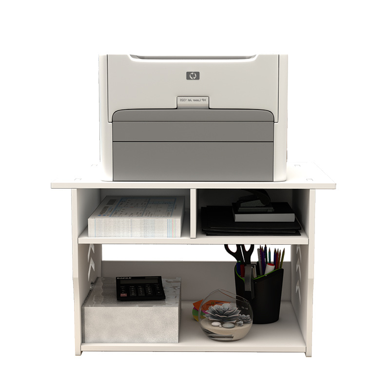 Printer Shelf Office Desktop needle Duplicator Multifunctional Double Layer support simple Household Storage
