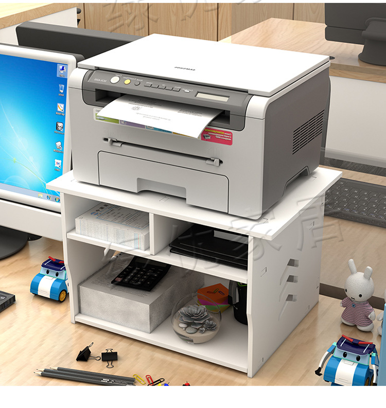 Printer Shelf Office Desktop needle Duplicator Multifunctional Double Layer support simple Household Storage Printer Shelf Office Desktop needle Duplicator Multifunctional Double Layer support simple Household Storage