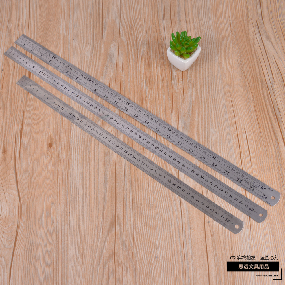Multiple Length Specifications Stainless Steel Ruler Steel Ruler Clear Scale Drawing Drafting Tools Learning Office Accommodations