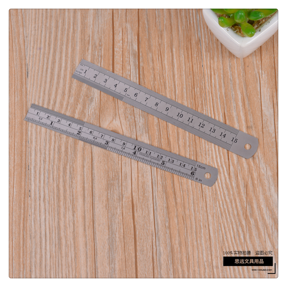 Multiple Length Specifications Stainless Steel Ruler Steel Ruler Clear Scale Drawing Drafting Tools Learning Office Accommodations