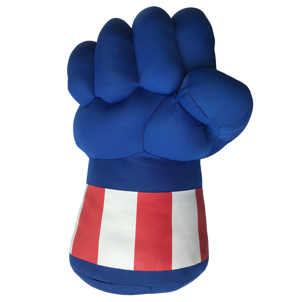 Factory Direct Green Fist Red Spider Gloves Plush Toys Boxing Gloves Hulk Movie Boxing Toys Generation Giant