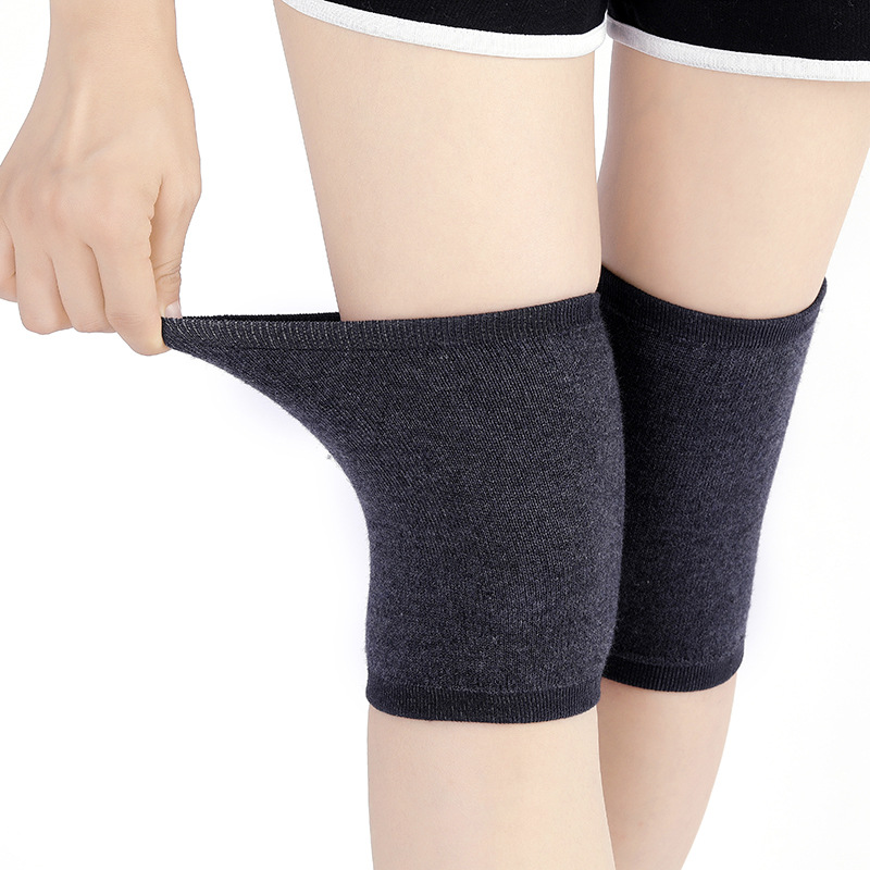Kneecap Four Seasons Short Thin Air-Conditioned Room Old Cold Legs Men and Women Sports Invisible Knee Pad Joint Warm Cashmere Cover