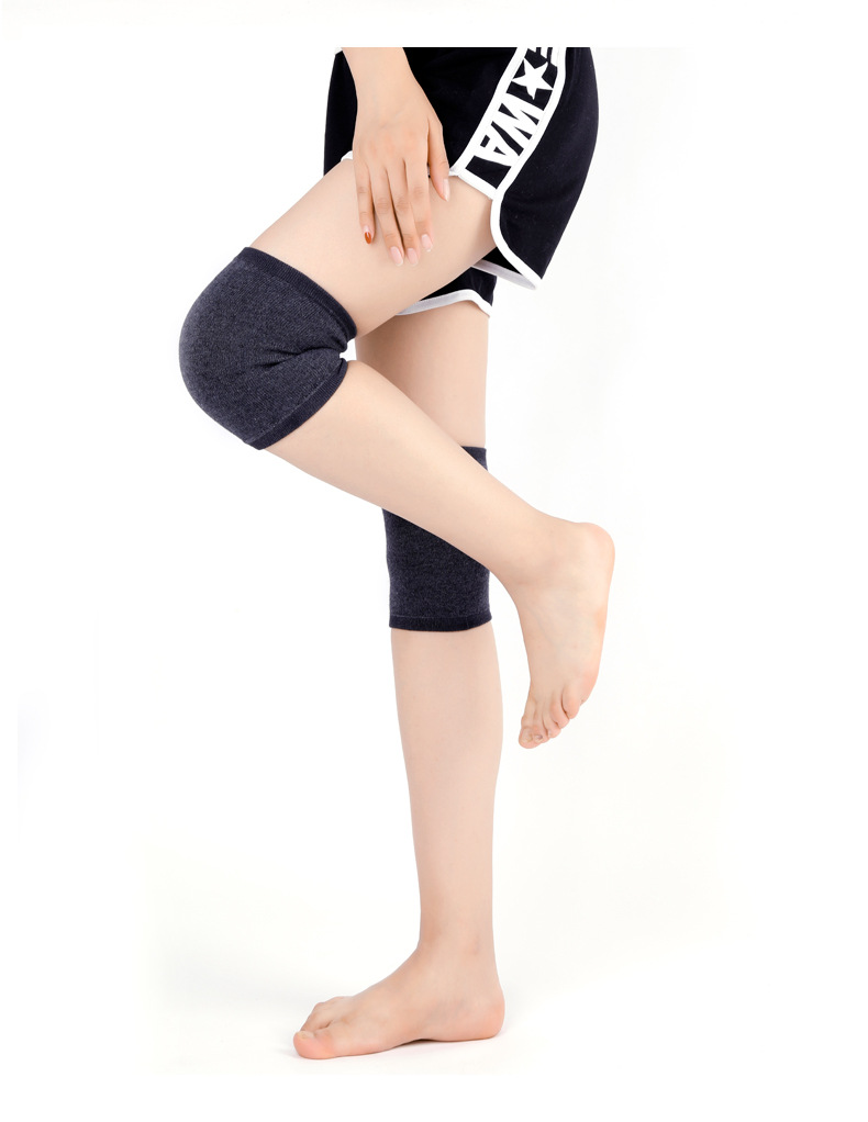 Kneecap Four Seasons Short Thin Air-Conditioned Room Old Cold Legs Men and Women Sports Invisible Knee Pad Joint Warm Cashmere Cover Kneecap Four Seasons Short Thin Air-Conditioned Room Old Cold Legs Men and Women Sports Invisible Knee Pad Joint Warm Cashmere Cover