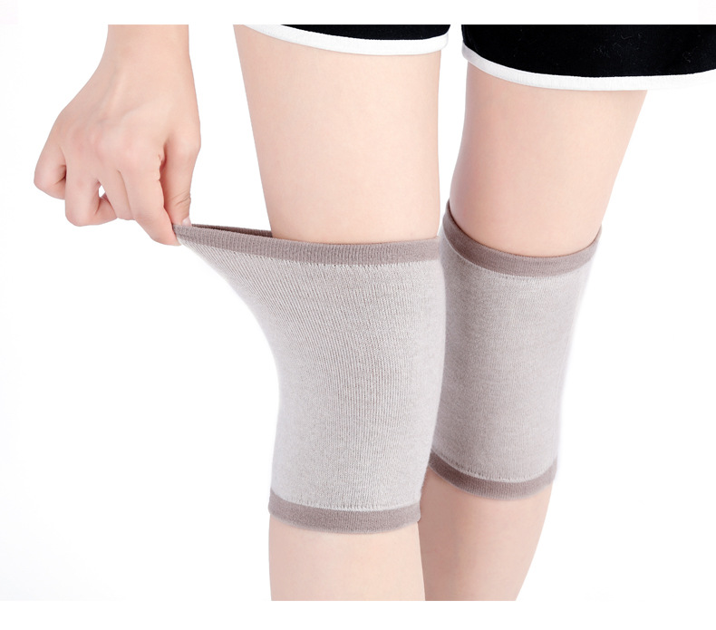 Kneecap Four Seasons Short Thin Air-Conditioned Room Old Cold Legs Men and Women Sports Invisible Knee Pad Joint Warm Cashmere Cover Kneecap Four Seasons Short Thin Air-Conditioned Room Old Cold Legs Men and Women Sports Invisible Knee Pad Joint Warm Cashmere Cover