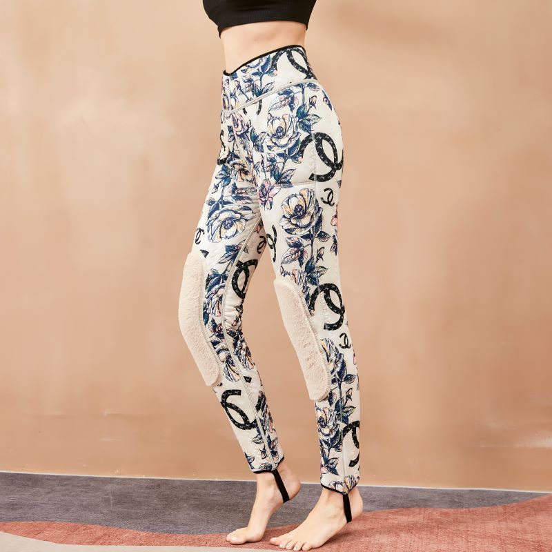 One-Piece Slim-Fit High Waist Kneecap Warm-Keeping Pants Pocket Graphene Silk Outer Wear Fleece-Lined Thick Leggings Women&#039;s Pants