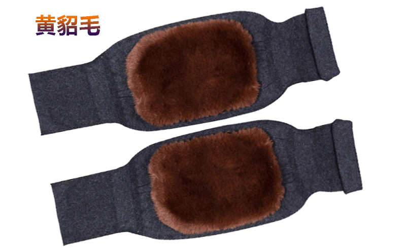 Cashmere Kneecap Warm Old Cold Leg Knee Double-Layer Thickened Men and Women Cashmere Wool Leggings Fleece-Lined Wind-Proof and Cold Protection Cashmere Kneecap Warm Old Cold Leg Knee Double-Layer Thickened Men and Women Cashmere Wool Leggings Fleece-Lined Wind-Proof and Cold Protection