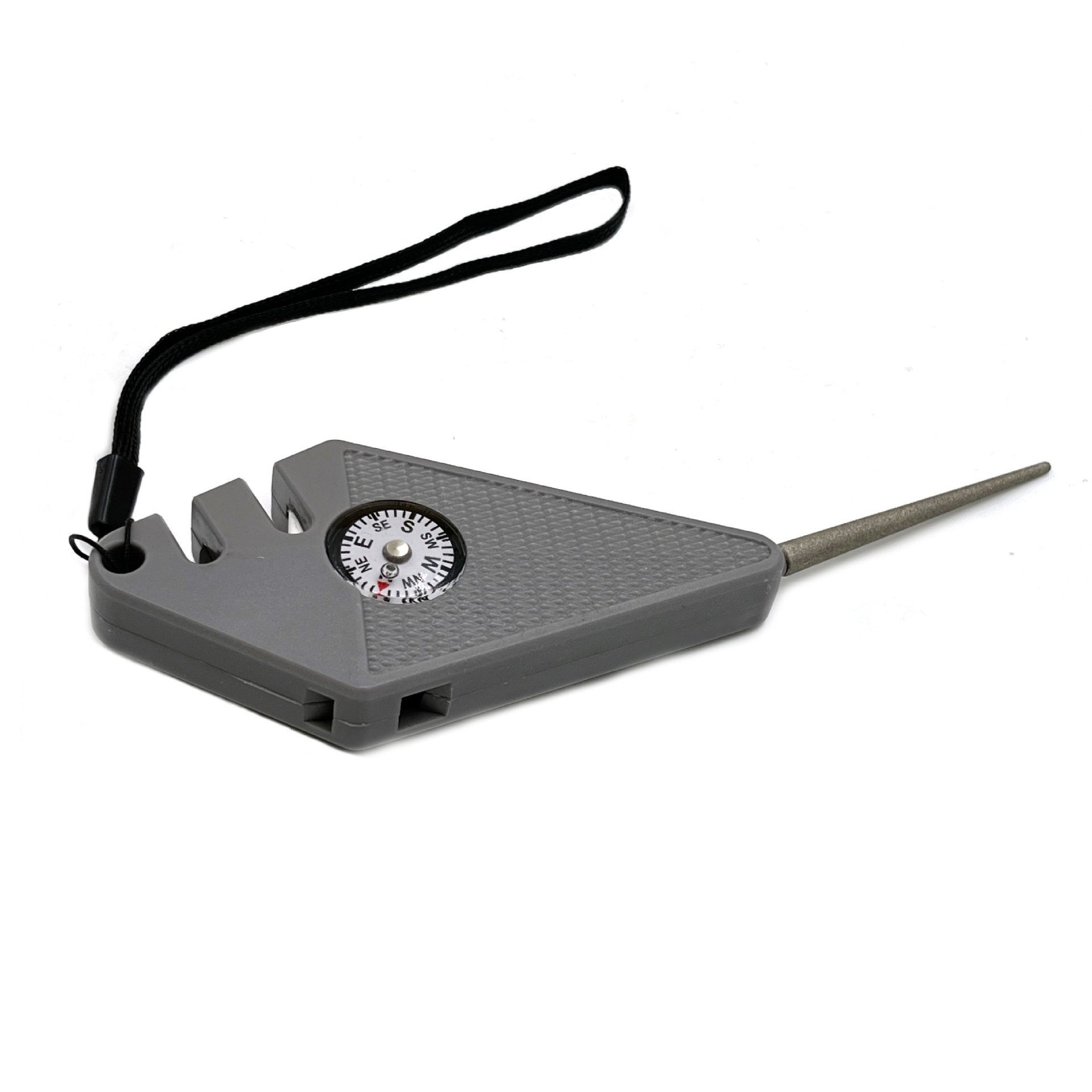Compass Tungsten Steel Outdoor Sharpener Factory New Fishhook Polished Diamond Rod 6-in-1 Multifunctional Survival Whistle Compass Tungsten Steel Outdoor Sharpener Factory New Fishhook Polished Diamond Rod 6-in-1 Multifunctional Survival Whistle