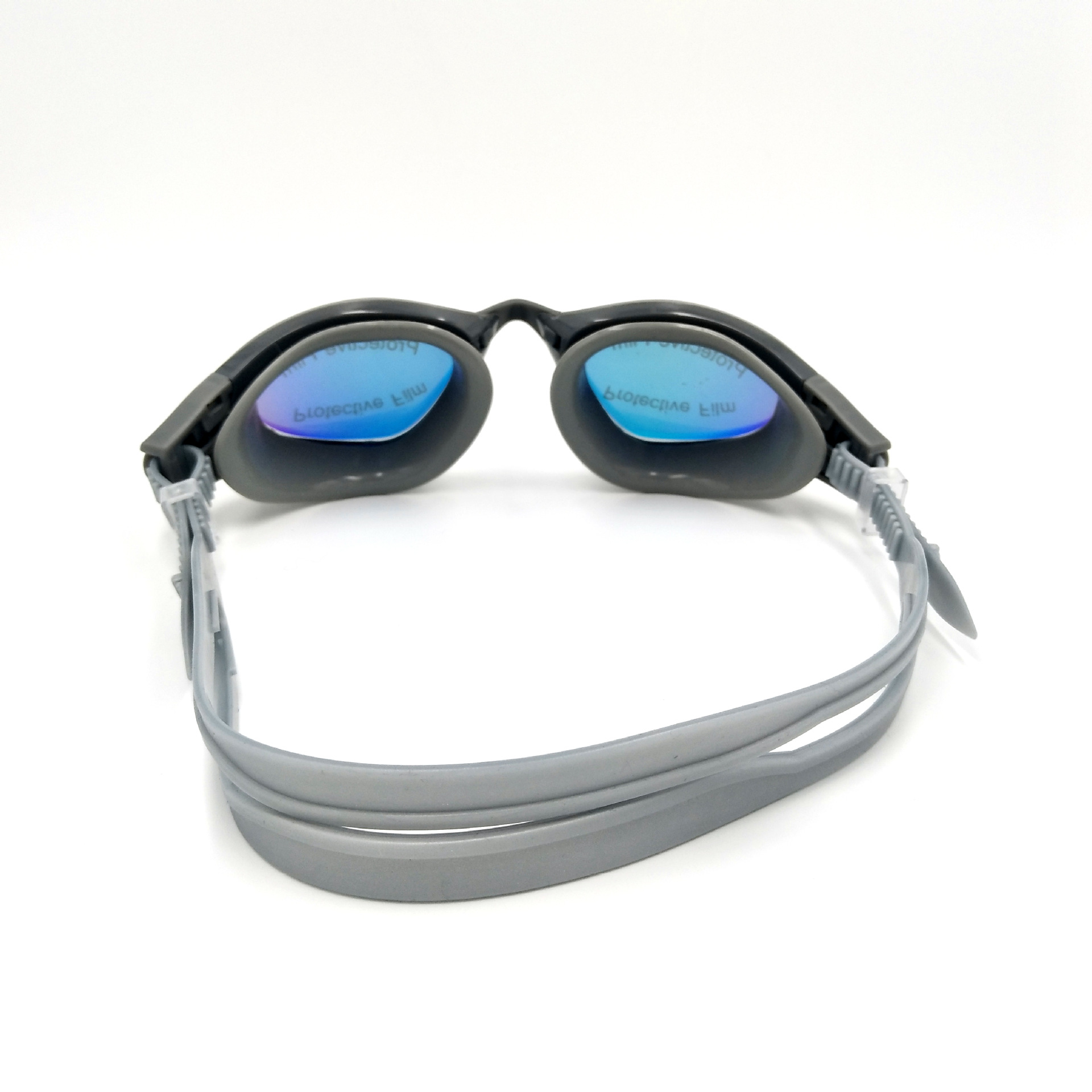 Electroplating Swimming Goggles HD Waterproof Swimming Goggles Adult Large Frame Swimming Glasses Large Frame Electroplating Swimming Goggle Box