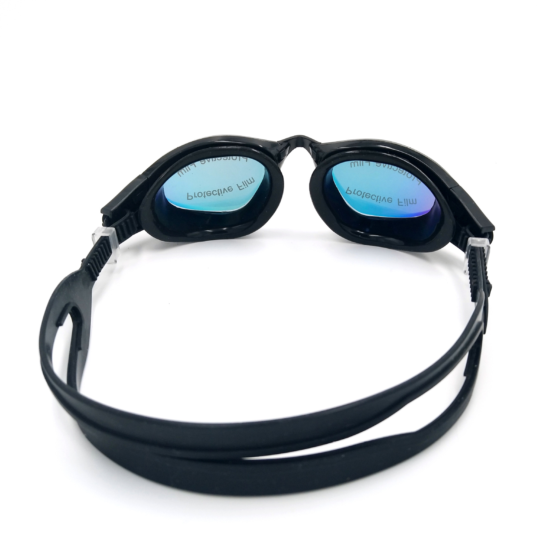 Electroplating Swimming Goggles HD Waterproof Swimming Goggles Adult Large Frame Swimming Glasses Large Frame Electroplating Swimming Goggle Box