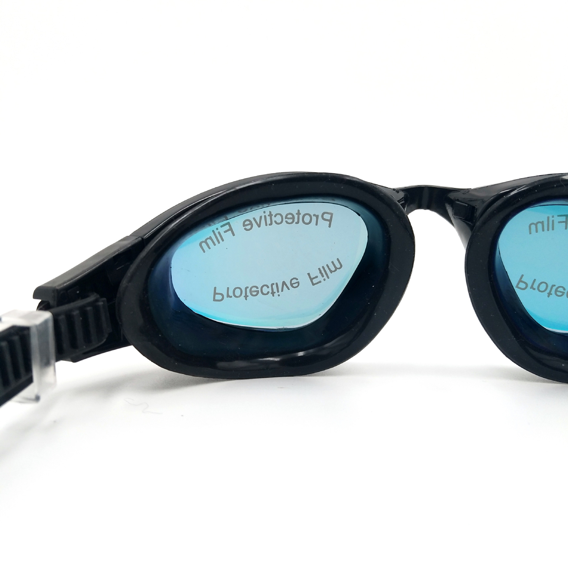 Electroplating Swimming Goggles HD Waterproof Swimming Goggles Adult Large Frame Swimming Glasses Large Frame Electroplating Swimming Goggle Box