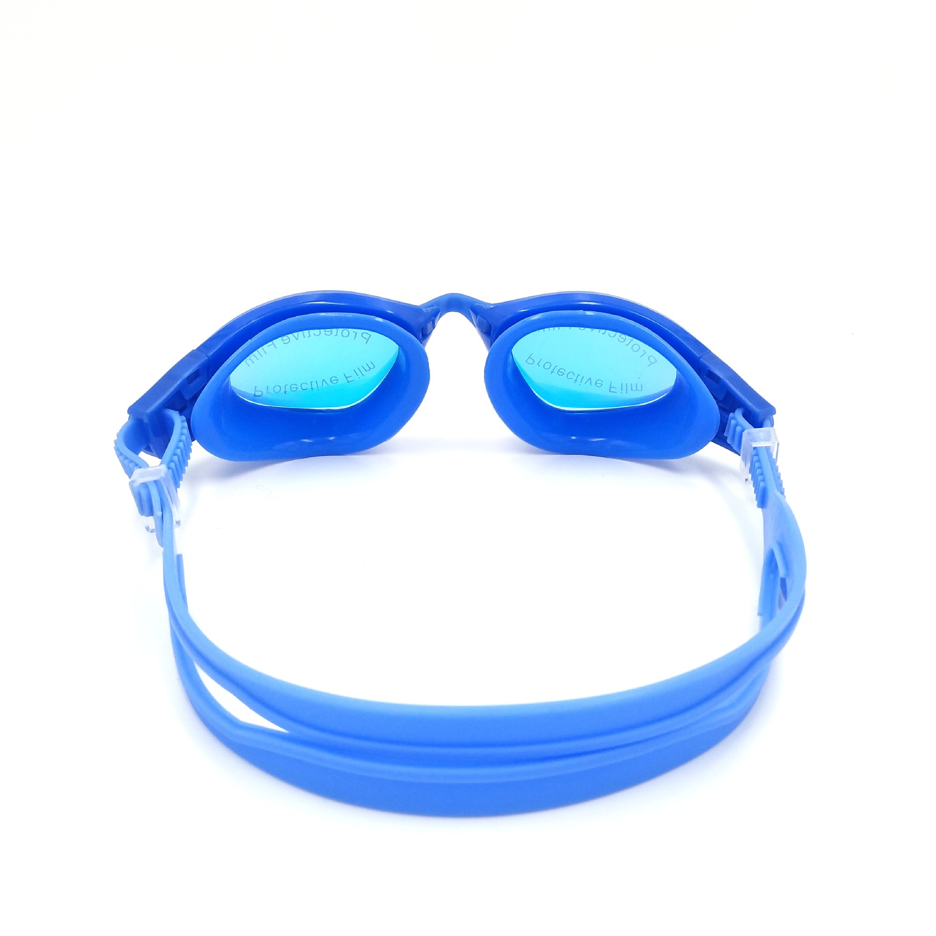 Electroplating Swimming Goggles HD Waterproof Swimming Goggles Adult Large Frame Swimming Glasses Large Frame Electroplating Swimming Goggle Box
