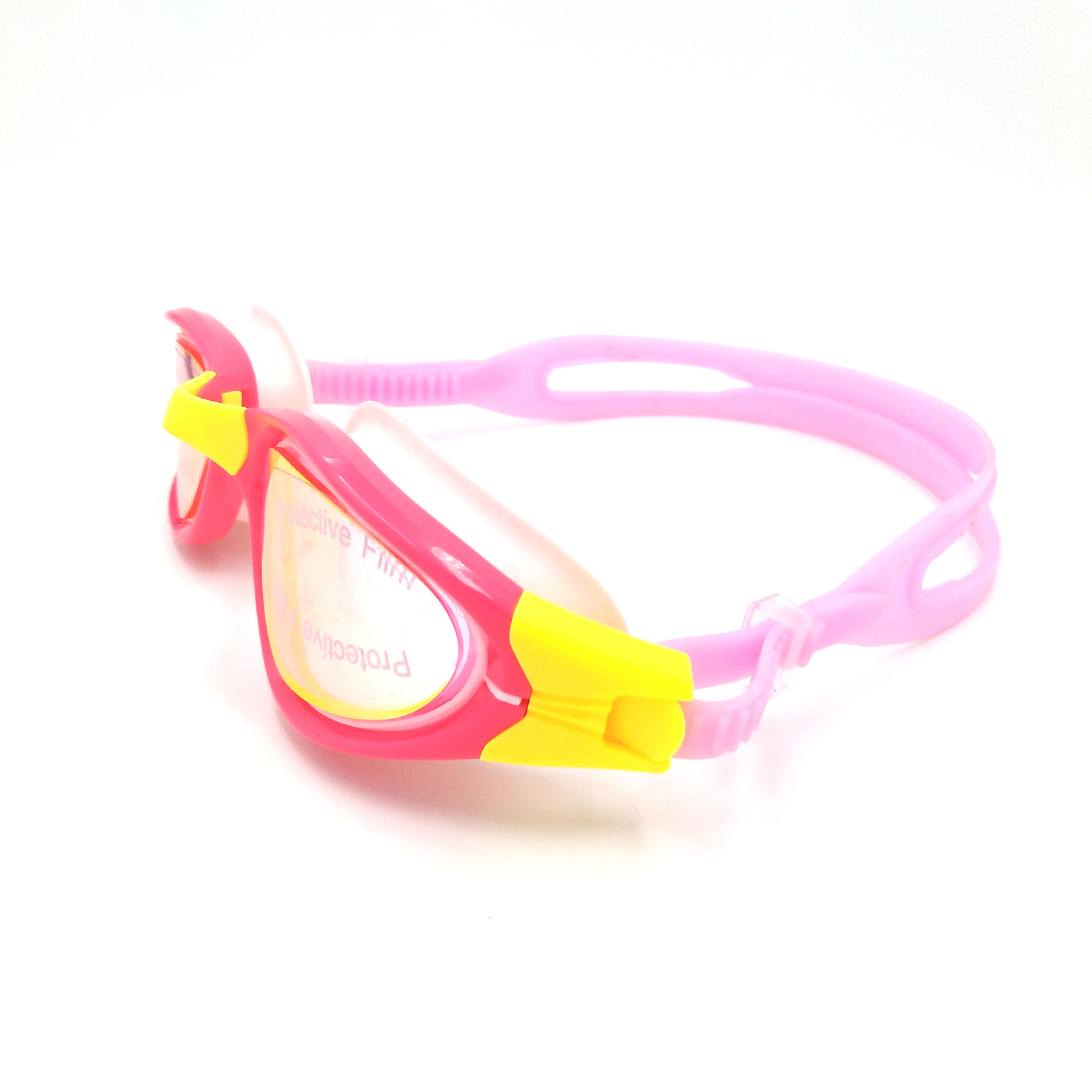 Electroplating Swimming Goggles HD Waterproof Swimming Goggles Adult Large Frame Swimming Glasses Large Frame Electroplating Swimming Goggle Box