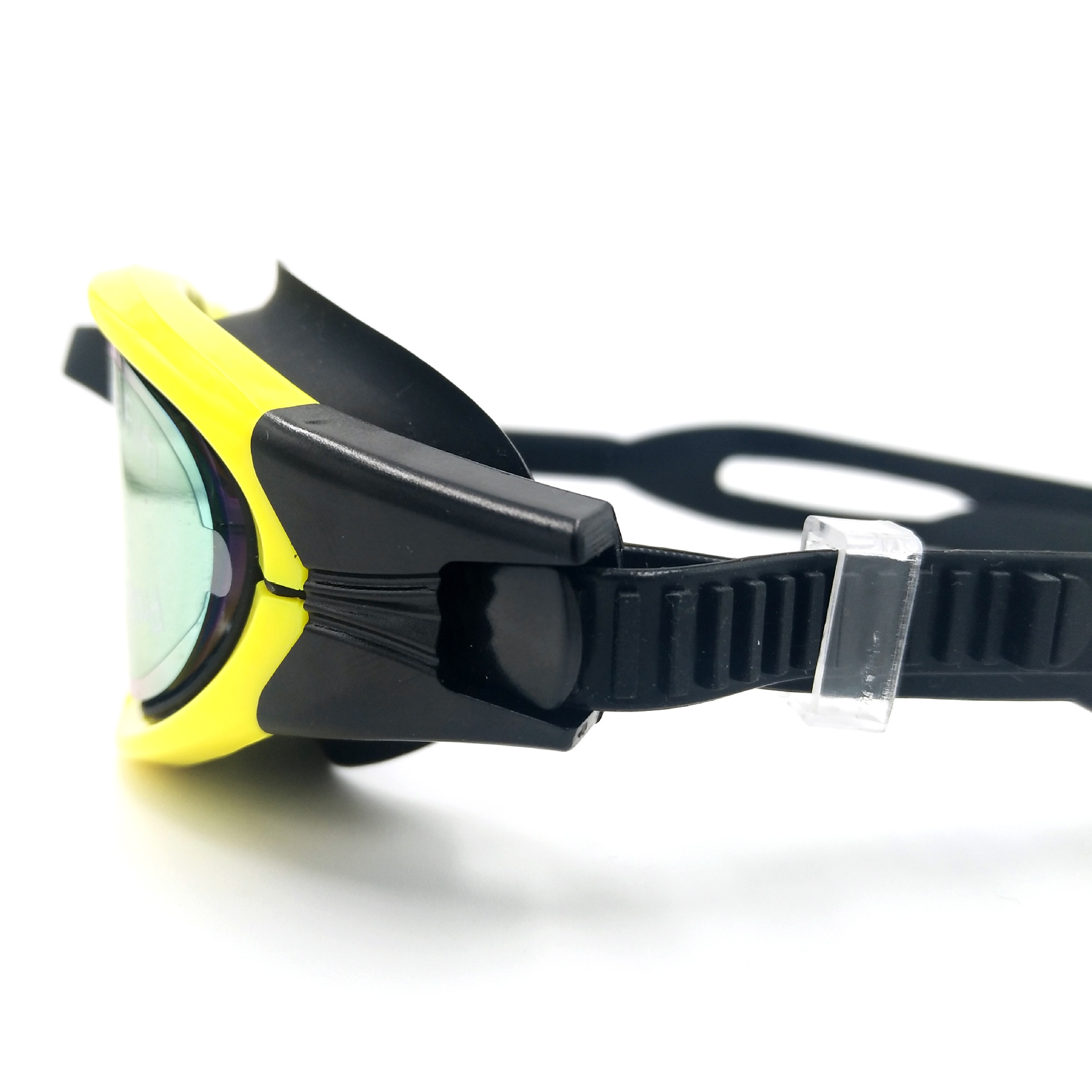 Electroplating Swimming Goggles HD Waterproof Swimming Goggles Adult Large Frame Swimming Glasses Large Frame Electroplating Swimming Goggle Box