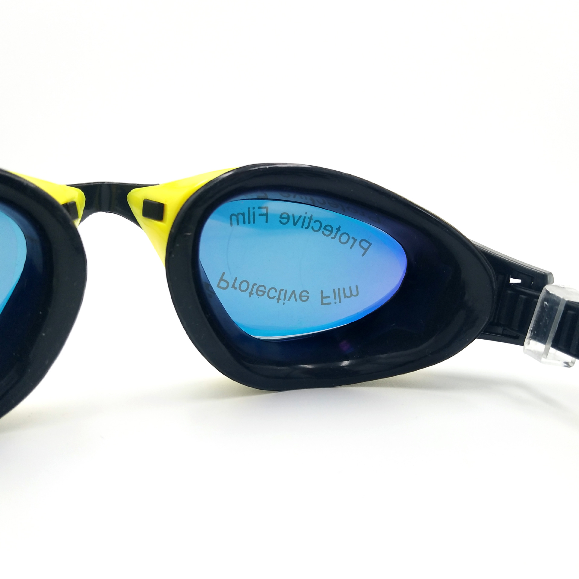 Electroplating Swimming Goggles HD Waterproof Swimming Goggles Adult Large Frame Swimming Glasses Large Frame Electroplating Swimming Goggle Box