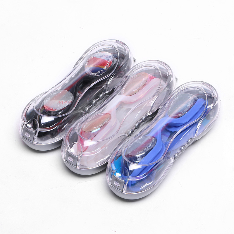 Yiwu Factory Direct Sales Adult Electroplated Swimming Goggles Swimming Glasses Water Sports Goods Diving Glasses on Time Delivery