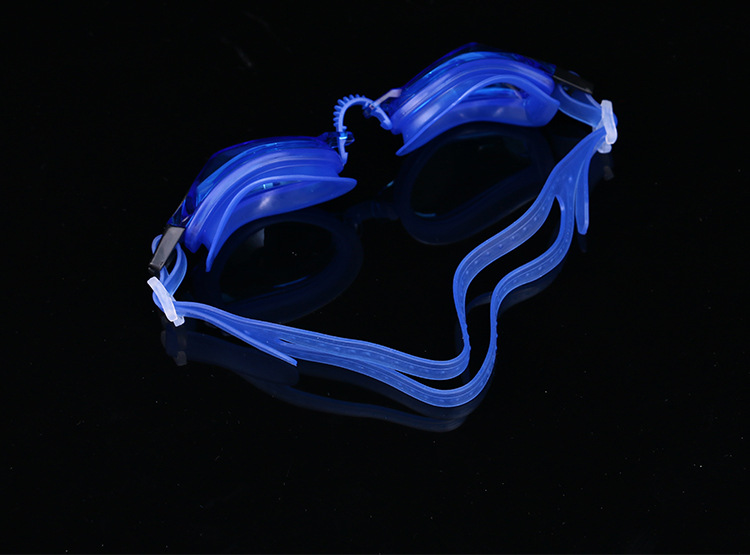 Swimming Goggles Waterproof Anti-Fog Men and Women HD Racing Sporting Goods Silicone Elastic Soft Swimming Glasses Wholesale