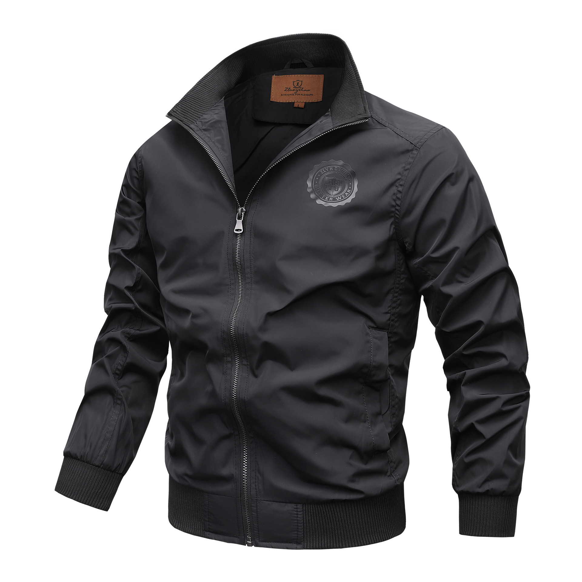 Winter Men&#039;s Baseball Jersey Wholesale Outdoor Men&#039;s Clothing Flight Fleece Jacket Warm Large Size Factory Direct Supply