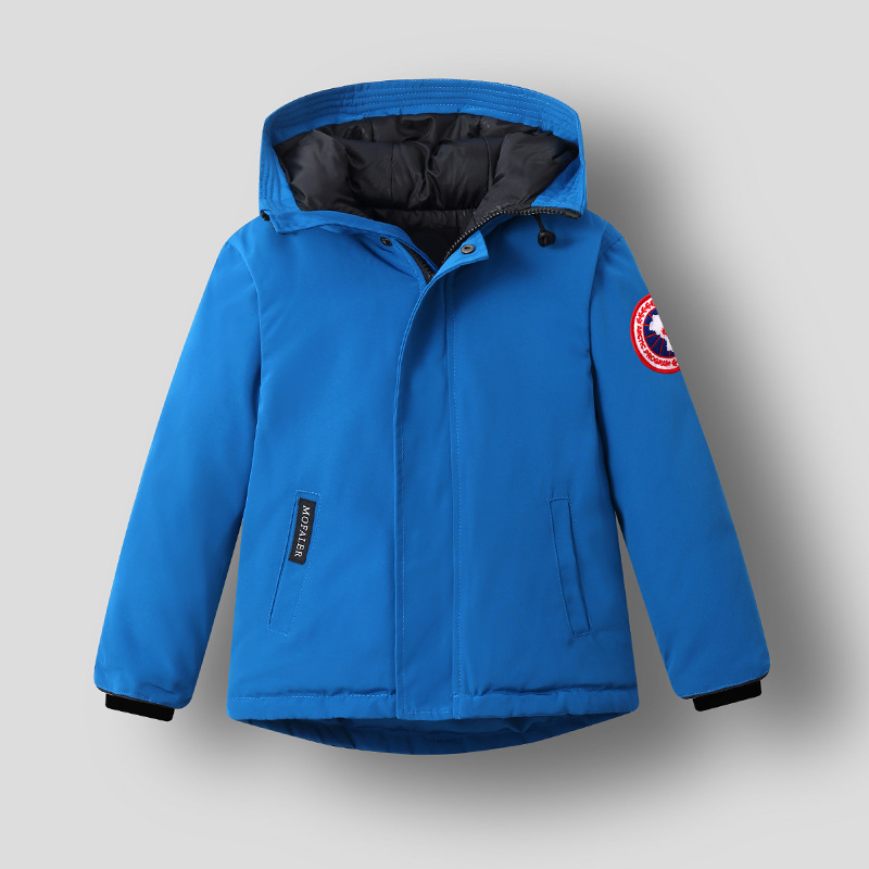 2021 New Children&#039;s down Jacket Boys and Girls Thick Hooded down Cold-Proof Camouflage Jacket Outdoor Fashionable Jacket