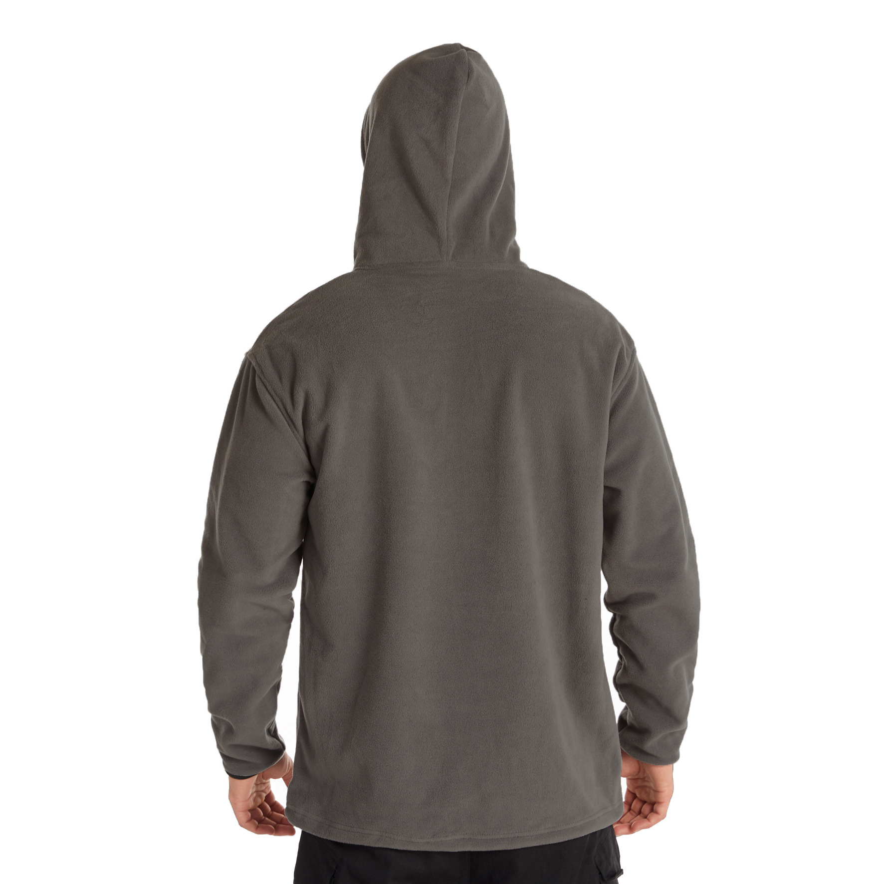 Trade Outdoor Fleece Sweater Polar Fleece Jacket Men's Thick Warm Hooded Casual Solid Color Sweater Men's Clothing Trade Outdoor Fleece Sweater Polar Fleece Jacket Men's Thick Warm Hooded Casual Solid Color Sweater Men's Clothing