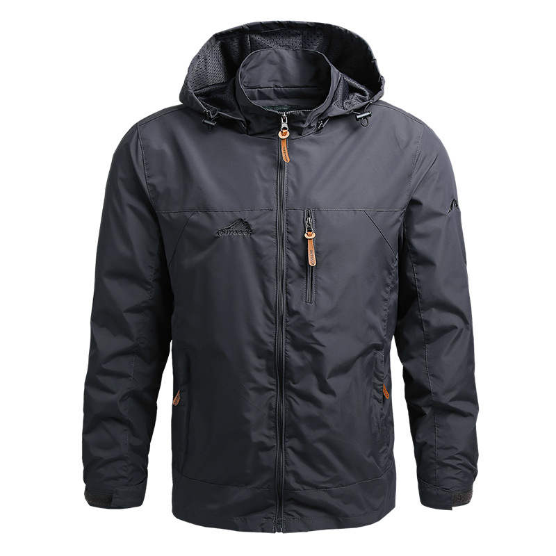 and Autumn Coat Men&#039;s Fashion Foreign Trade Mountaineering Shell Jacket Windcheater Outdoor Sports Jacket Men&#039;s Clothing
