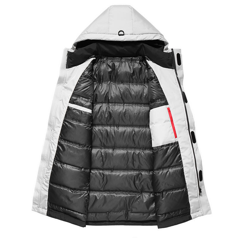Down Jacket Men&#039;s Assault Jacket Fleece-Lined Thickened Work Clothes Outdoor Keep Warm and Windproof in Winter Coat Ski Suit Men&#039;s Fashion Brand