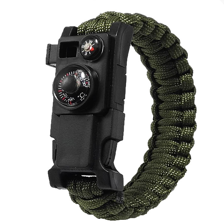 Popular Camping Life-Saving Equipment Paracord Bracelet Knife Umbrella Rope Survival Bracelet Outdoor Emergency Supplies Mountaineering Bracelet Popular Camping Life-Saving Equipment Paracord Bracelet Knife Umbrella Rope Survival Bracelet Outdoor Emergency Supplies Mountaineering Bracelet