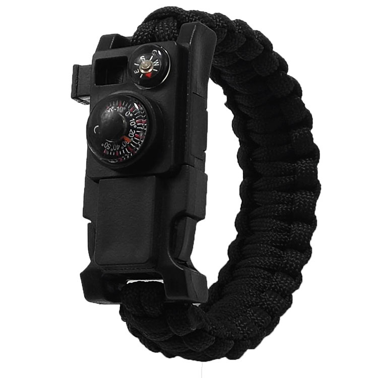 Popular Camping Life-Saving Equipment Paracord Bracelet Knife Umbrella Rope Survival Bracelet Outdoor Emergency Supplies Mountaineering Bracelet Popular Camping Life-Saving Equipment Paracord Bracelet Knife Umbrella Rope Survival Bracelet Outdoor Emergency Supplies Mountaineering Bracelet
