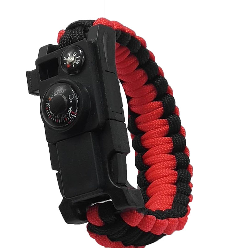 Popular Camping Life-Saving Equipment Paracord Bracelet Knife Umbrella Rope Survival Bracelet Outdoor Emergency Supplies Mountaineering Bracelet Popular Camping Life-Saving Equipment Paracord Bracelet Knife Umbrella Rope Survival Bracelet Outdoor Emergency Supplies Mountaineering Bracelet
