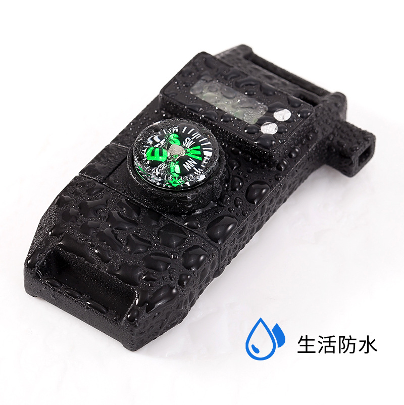 Parachute Cord Woven Survival Firestone Compass Watch Outdoor Multi-Functional Seven-Core Parachute Cord Woven Bracelet Watch