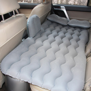 Vehicle-Mounted Inflatable Bed Car Supplies Middle and Rear Row Mattress Sleeping Mattress Car Rear Seat Floatation Bed Car Travel Bed