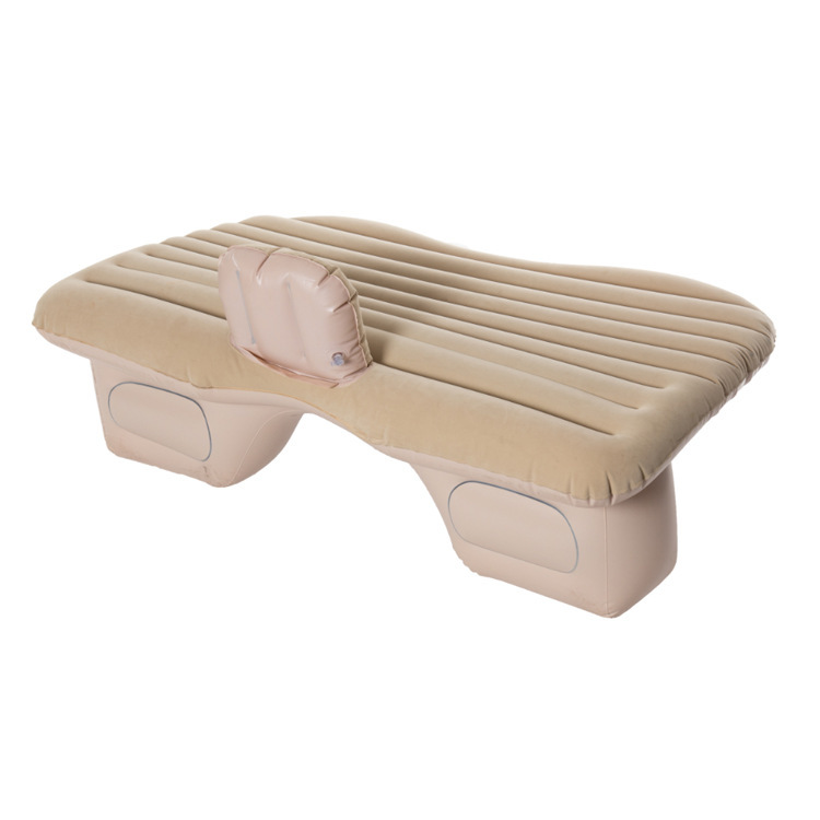 Vehicle-Mounted Inflatable Bed Car Supplies Middle and Rear Row Mattress Sleeping Mattress Car Rear Seat Floatation Bed Car Travel Bed