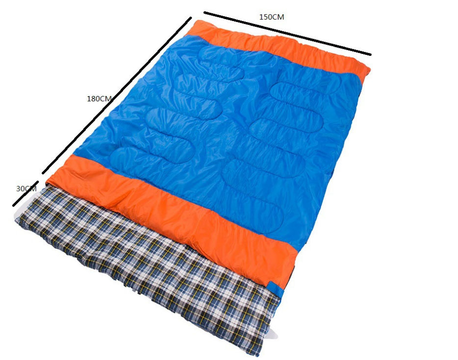Double Sleeping Bag Detachable Factory Wholesale Couple Camping Camping Autumn and Winter Warm Travel Adult Outdoor Supplies