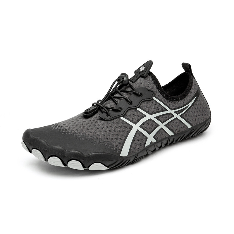 2021 Cross-Border Outdoor Five-Finger Hiking Shoes Seaside Beach Wading River Trekking Non-Slip Fishing Riding Shoes Leakage