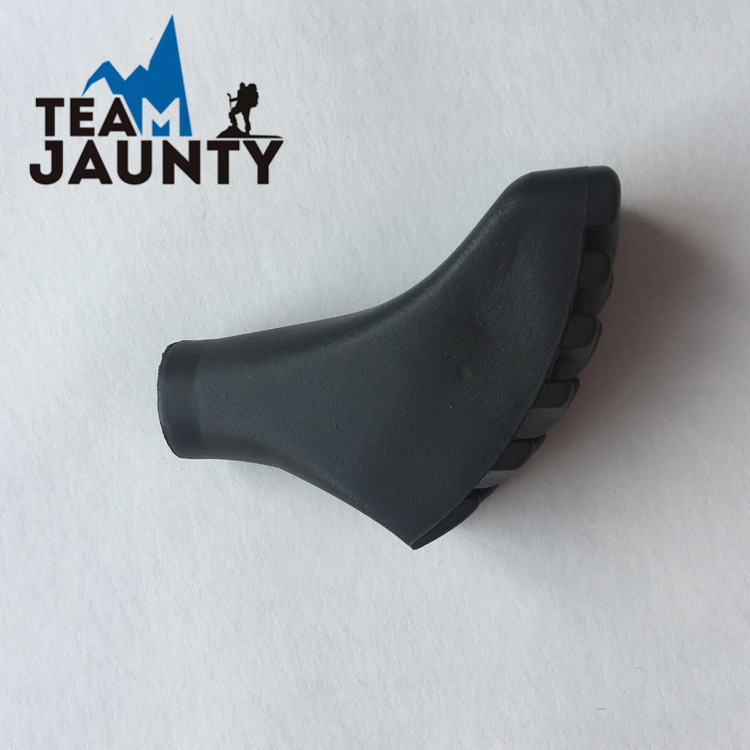 Universal Alpenstock Sleeve Walking Pole Accessories Outdoor Hiking Trekking Pole Antiskid Shoe Type Foot Cover Cane Accessories
