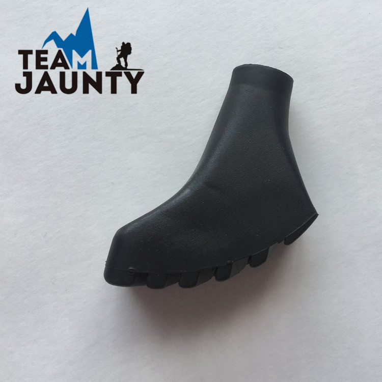 Universal Alpenstock Sleeve Walking Pole Accessories Outdoor Hiking Trekking Pole Antiskid Shoe Type Foot Cover Cane Accessories